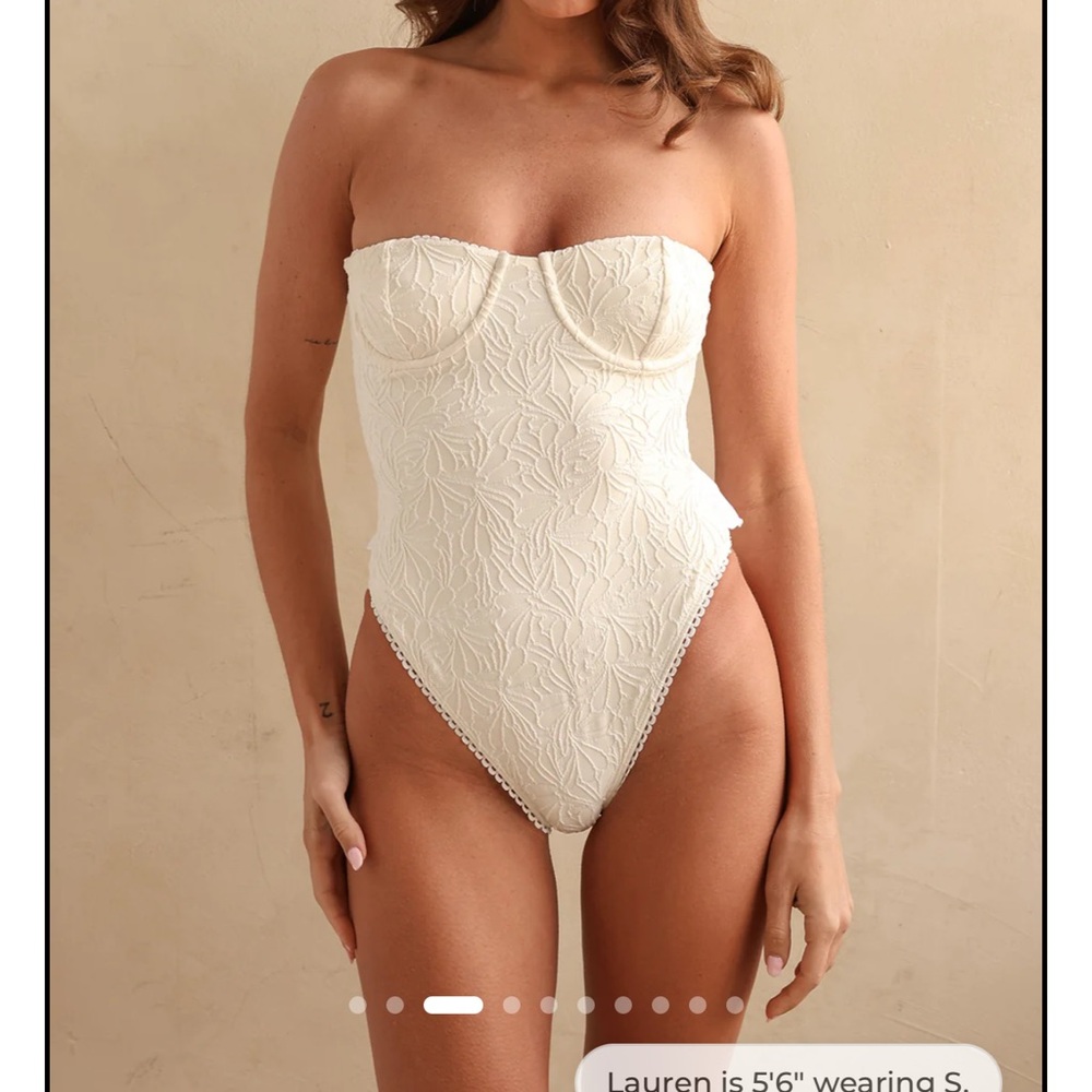 Dippin’ Daisys Something Blue Super Cheeky One Piece